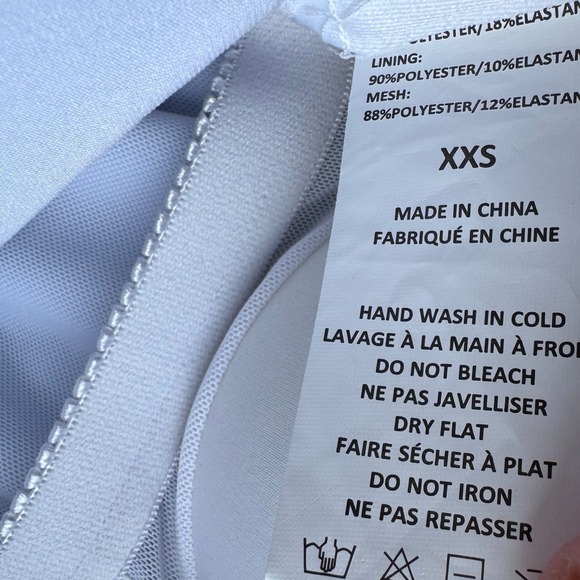 April Cornell NEW Retro Swimsuit Periwinkle Polka Dot Halter One Piece - Picture 9 of 9